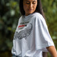 White Oversized Whītiki Tee