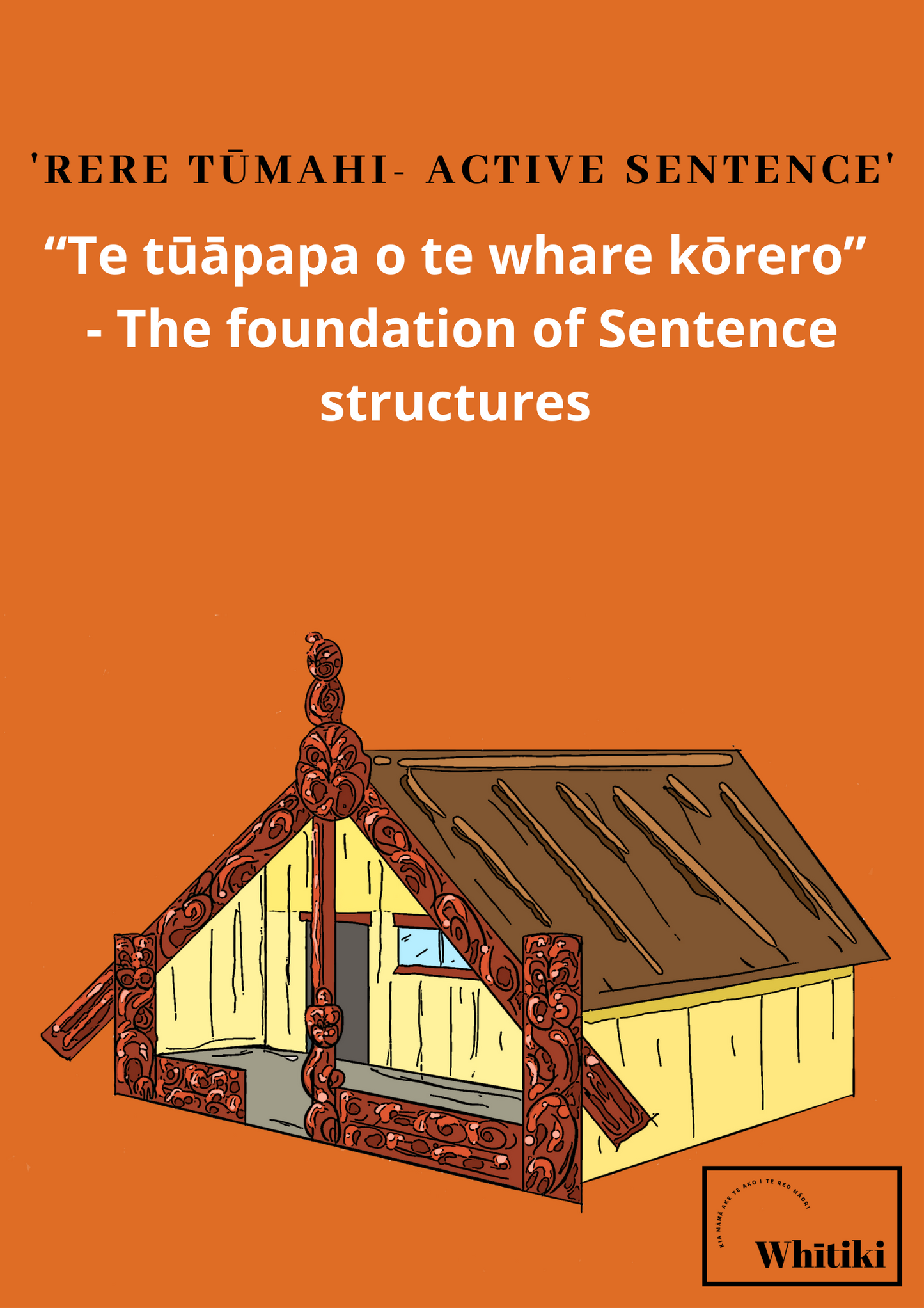 Rere Tūmahi - Active Sentence Poster