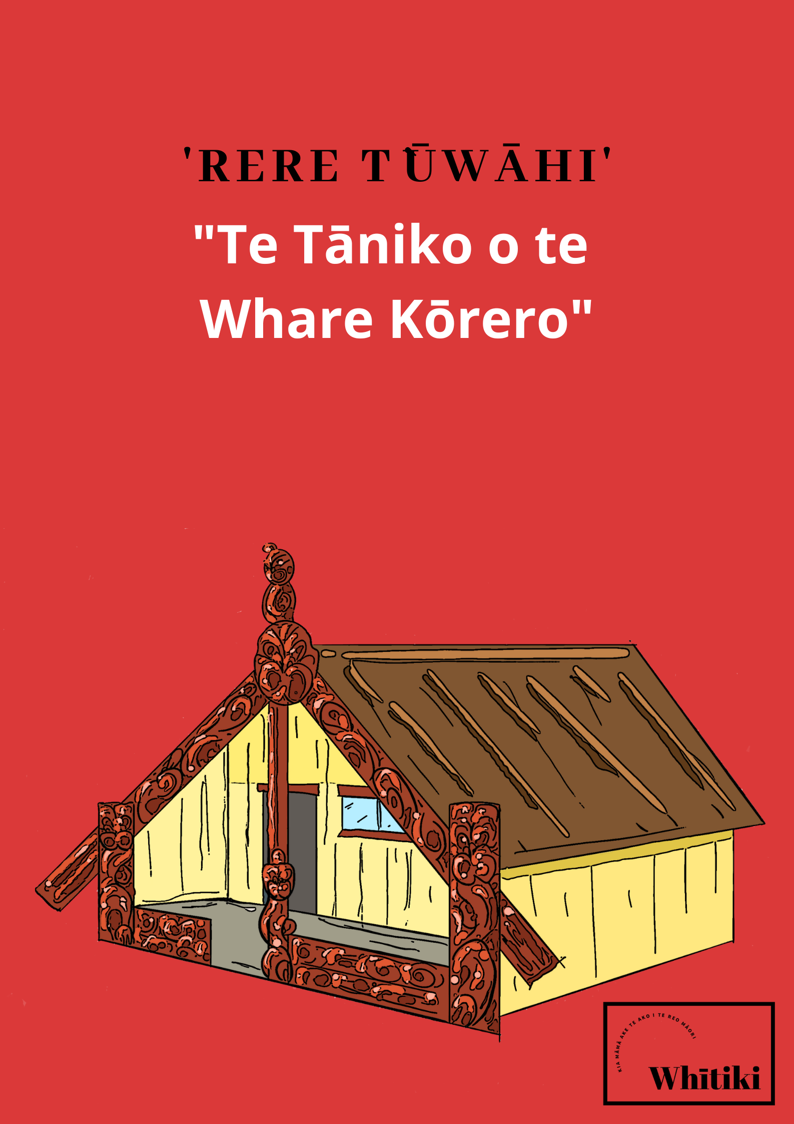 Rere Tūwahi - Locative Sentence Poster (Reo Māori Anake) – Whitiki