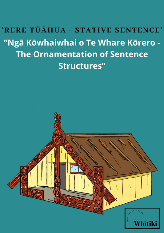 Rere Āhua - Stative Sentence Poster