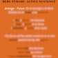 Rere Tūmahi - Active Sentence Poster